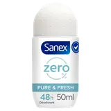 Déodorant Bille Zero 0% Pure & Fresh SANEX 50ml