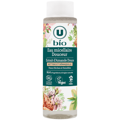 Eau micellaire douceur amande douce, 400ml