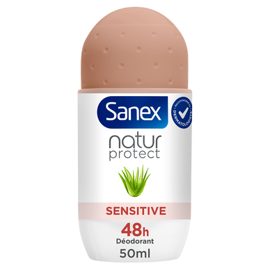 Déodorant bille SANEX Natur Protect Aloe Vera Bio Peaux Sensibles 48h50ml
