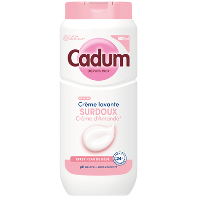 Crème douche CADUM surdoux amande 500ml