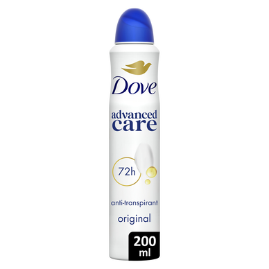 Déodorant Spray Anti-Transpirant Semi-compressé Original DOVE - 200ml
