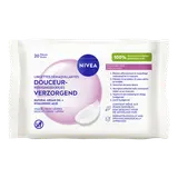Lingettes démaquillante peaux sèches NIVEA visage sachet x20