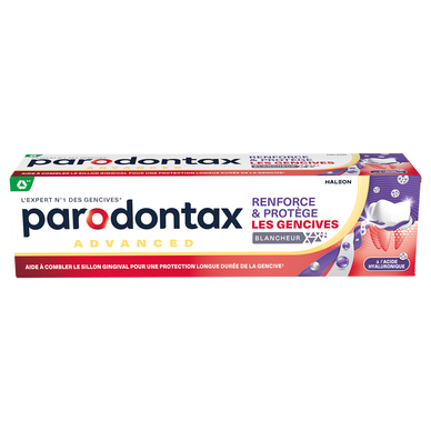 Dentifrice PARODONTAX renforce et protège Blancheur 75ml