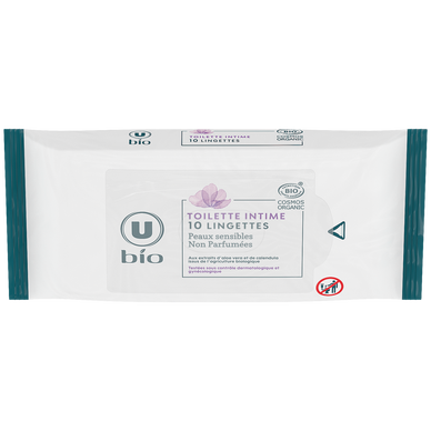 Lingettes toilette intime pocket x10