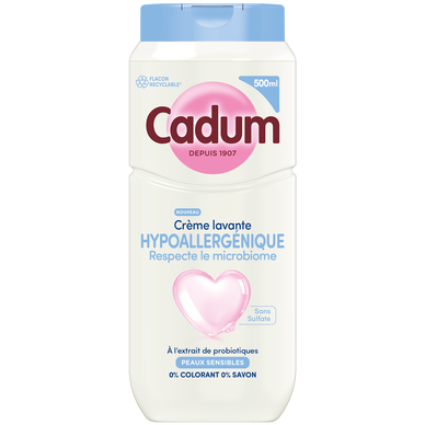Crème douche hypoallergénique probiotique CADUM 500ml