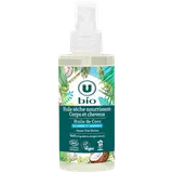 Huile sèche nourrissante pour le corps et les cheveux au coco  spray de 150ml