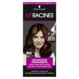 Coloration permanente 6 châtain naturel SCHWARZKOPF KIT RACINES - 70g