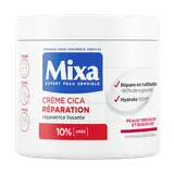 Crème cica réparation MIXA en pot 400ml