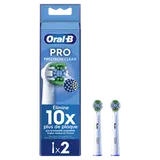 Brossettes precision clean pour brosse a dents ORAL B x2