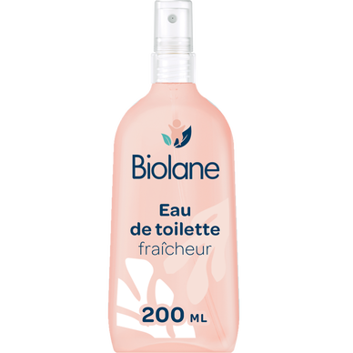 Eau de toilette fraîcheur BIOLANE spray 200ml