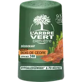 Déodorant Homme bois de cédre L'ARBRE VERT BIEN ETRE 50ml