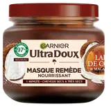 Masque remède nourrissant lait de coco macadamia ULTRA DOUX - pot 340ml