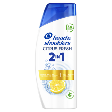 Shampooing et après-shampooing HEAD&SHOULDERS citron 2in1 300ml