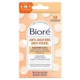 Patch 3 en 1 anti-boutons BIORÉ x24