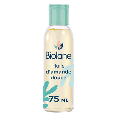 Huile d'amande douce BIOLANE, 75ml