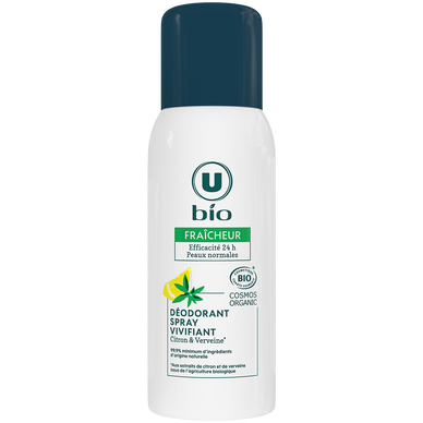 Déodorant vivifiant citron verveine spray 100ml