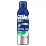 Mousse à raser séries pour peaux sensibles GILLETTE, bombe de 250ml