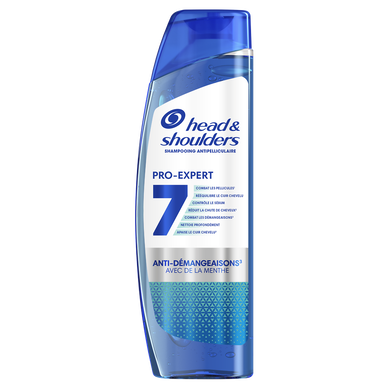 Shampoing antipelliculaire HEAD&SHOULDERS Pro-Expert 7 Actions Anti-Démangeaisons 250ml