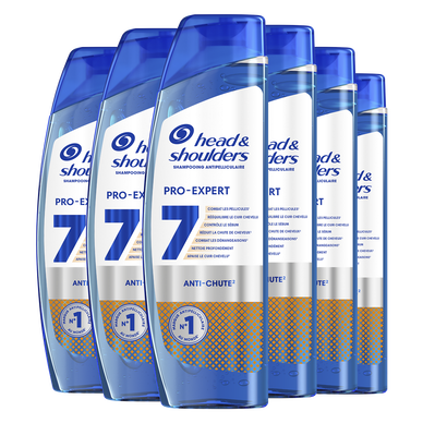 Shampooing anti-pelliculaire HEAD&SHOULDERS Pro-expert 7 anti-chute àla caféine 250ml