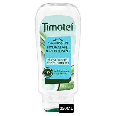 Après-Shampooing TIMOTEI hydratant et repulpant 250ml