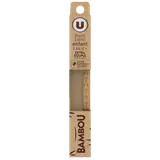 Brosse à dents bambou enfant extra souple 97% naturel x1