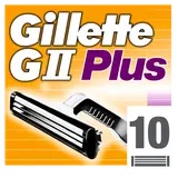 Lames pour rasoir masculin GII Plus GILLETTE, x10