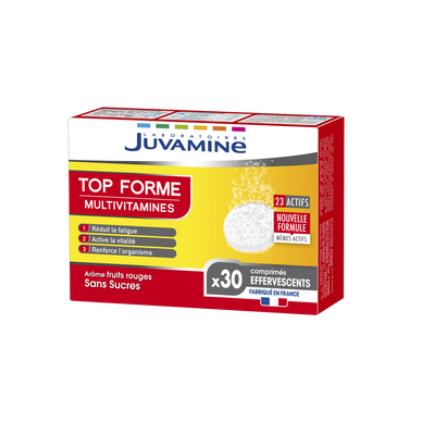 Comprimé effervescent JUVAMINE Top forme bi-couche x30