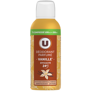 Déodorant vanille compressé, 100 ml