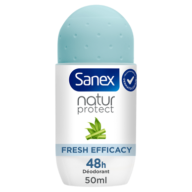 Déodorant bille SANEX Natur Protect bio bambou fresh efficacy 50ml