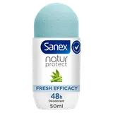 Déodorant bille SANEX Natur Protect bio bambou fresh efficacy 50ml