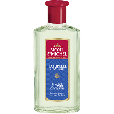 Eau de Cologne naturelle MONT SAINT MICHEL, flacon de 250ml