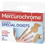 Pansement doigt MERCUROCHROME