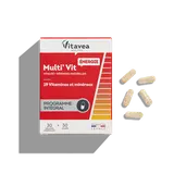 VITAVEA - Multi'Vit ENERGIE - 19 Vitamines & Minéraux - 30 gélules