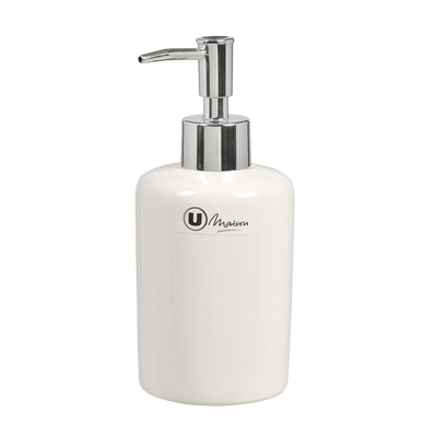 Distributeur savon céramique - Blanc