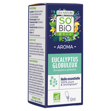 Huile essentielle eucalyptus globulus biologique SO BIO 12ml
