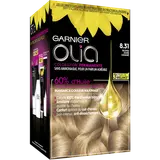 Coloration cheveux n°8.31 blond doré cendré permanente olia GARNIER