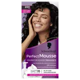 Coloration permanente 200 noir SCHWARZKOPF PERFECT MOUSSE - 182ml