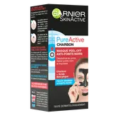 Masque visage Peel-Off Anti-Points Noirs Au Charbon GARNIER - Tube 50ml