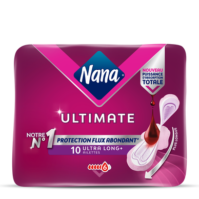 Serviette NANA Ultimate ultra long x10