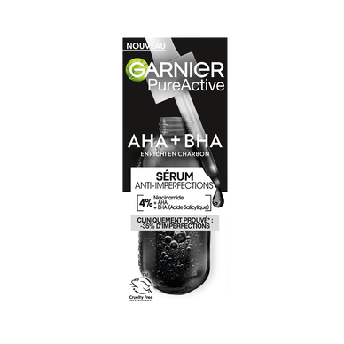 Sérum visage anti-imperfections niacinamide & charbon GARNIER - flacon30ml