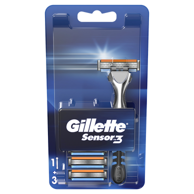 Rasoirs sensor GILLETTE x3 recharges