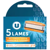 Recharge rasoir Comp Fusion5 5 lames x4