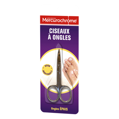 Ciseaux à ongles MERCUROCHROME