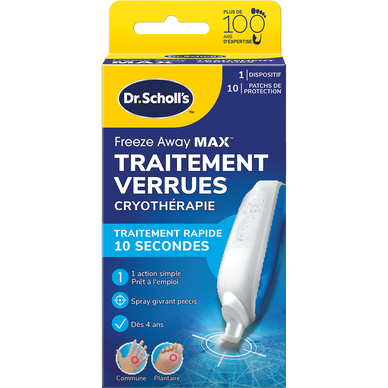 Traitement verrues SCHOLL'S cryothérapie  x1