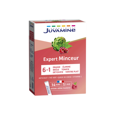 6 actions minceur JUVAMINE x14 sticks