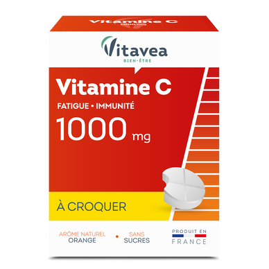 VITAVEA - Vitamine C 1000 à croquer - 28 comprimés
