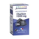 Charbon 1000mg ballonnements JUVAMINE, 40 gélules