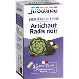 Radis noir et artichaut facilite la digestion JUVAMINE, 50 gélulesvagétales