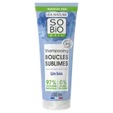 Shampooing boucles sublimes, lin bio vitamine F SO'BIO 250ml