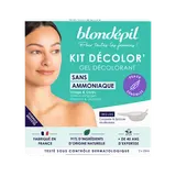 Gel décolorant visage sans amoniaque BLONDEPIL, 2x25ml soit 50ml